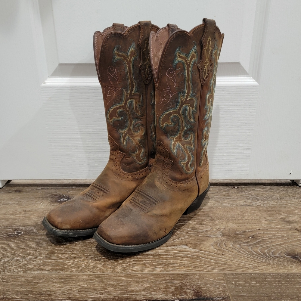 Justin Cowgirl boots